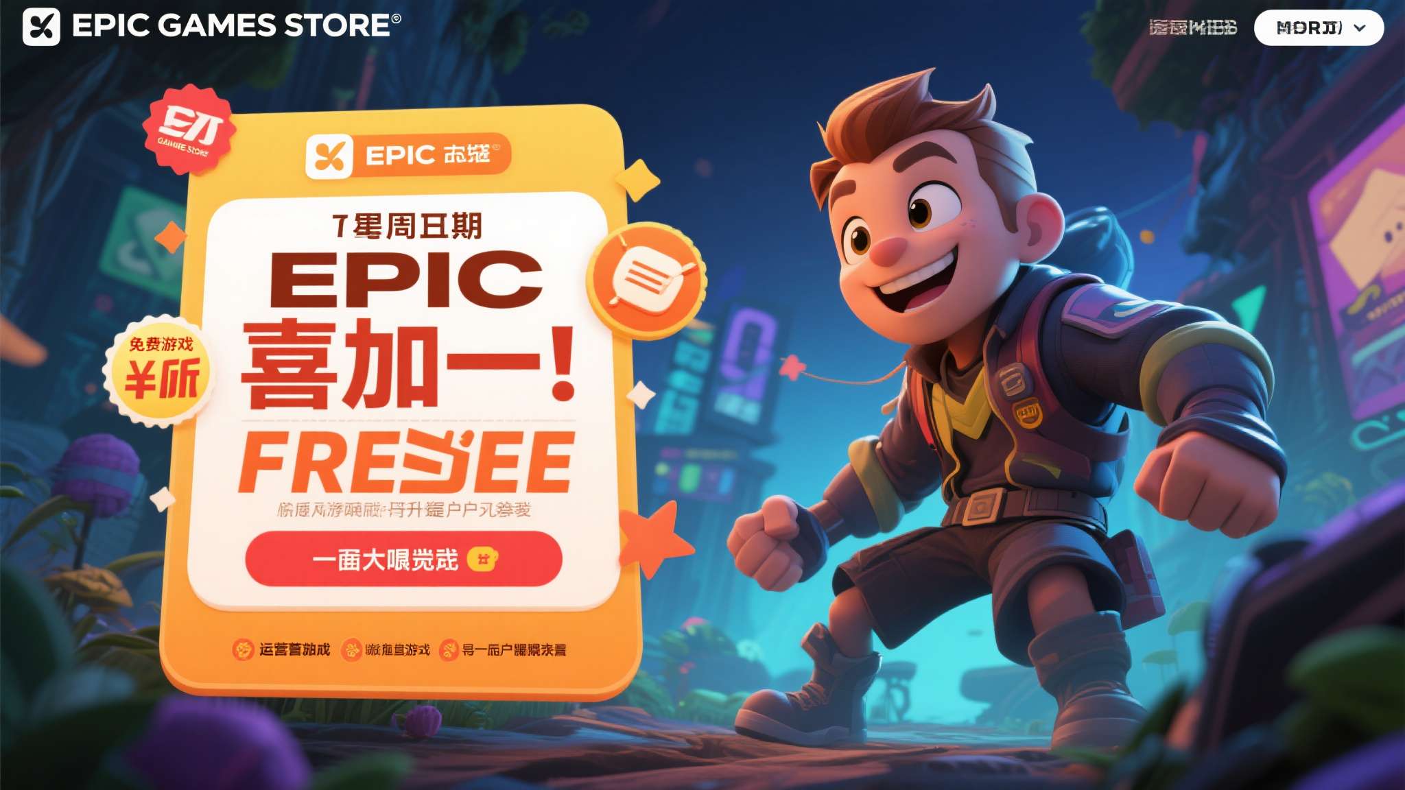 epic今日喜加一 Epic Games Store 的"喜加一"活动早已成为游戏圈的固定福利,每周