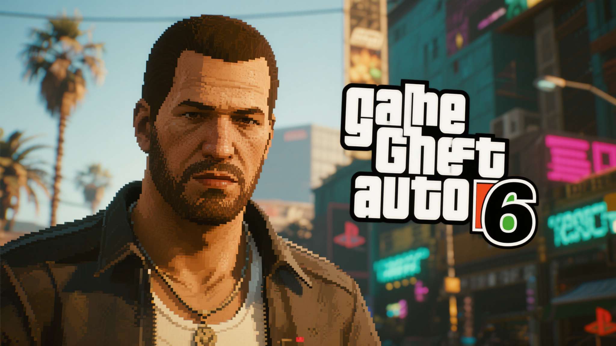 近日，一段疑似《GTA6》官方预告片在网络上广泛流传，令玩家震惊的并非游戏内容本