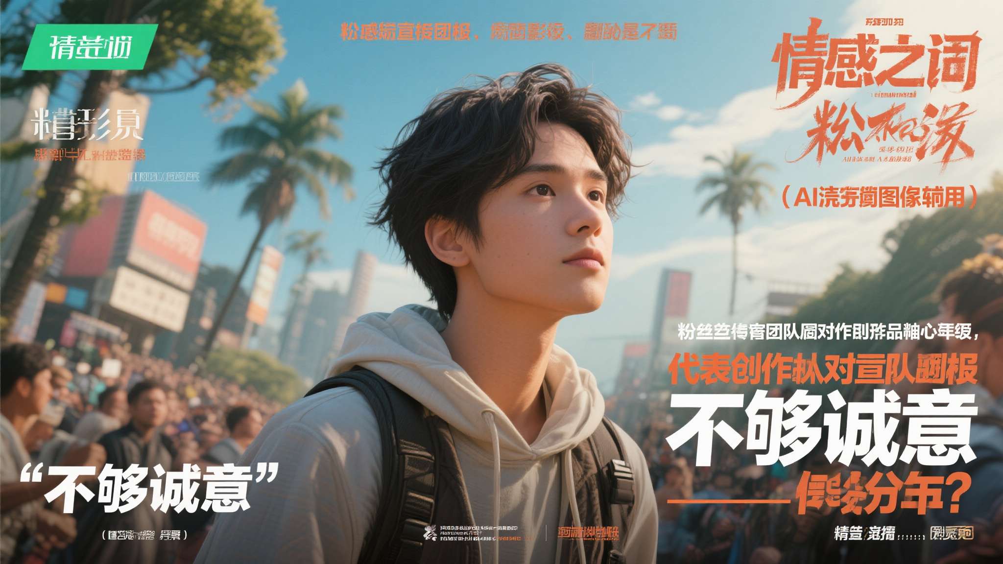 情感层面：粉丝认为，宣传物料代表着创作团队对作品的用心程度，AI生成图像被视为"