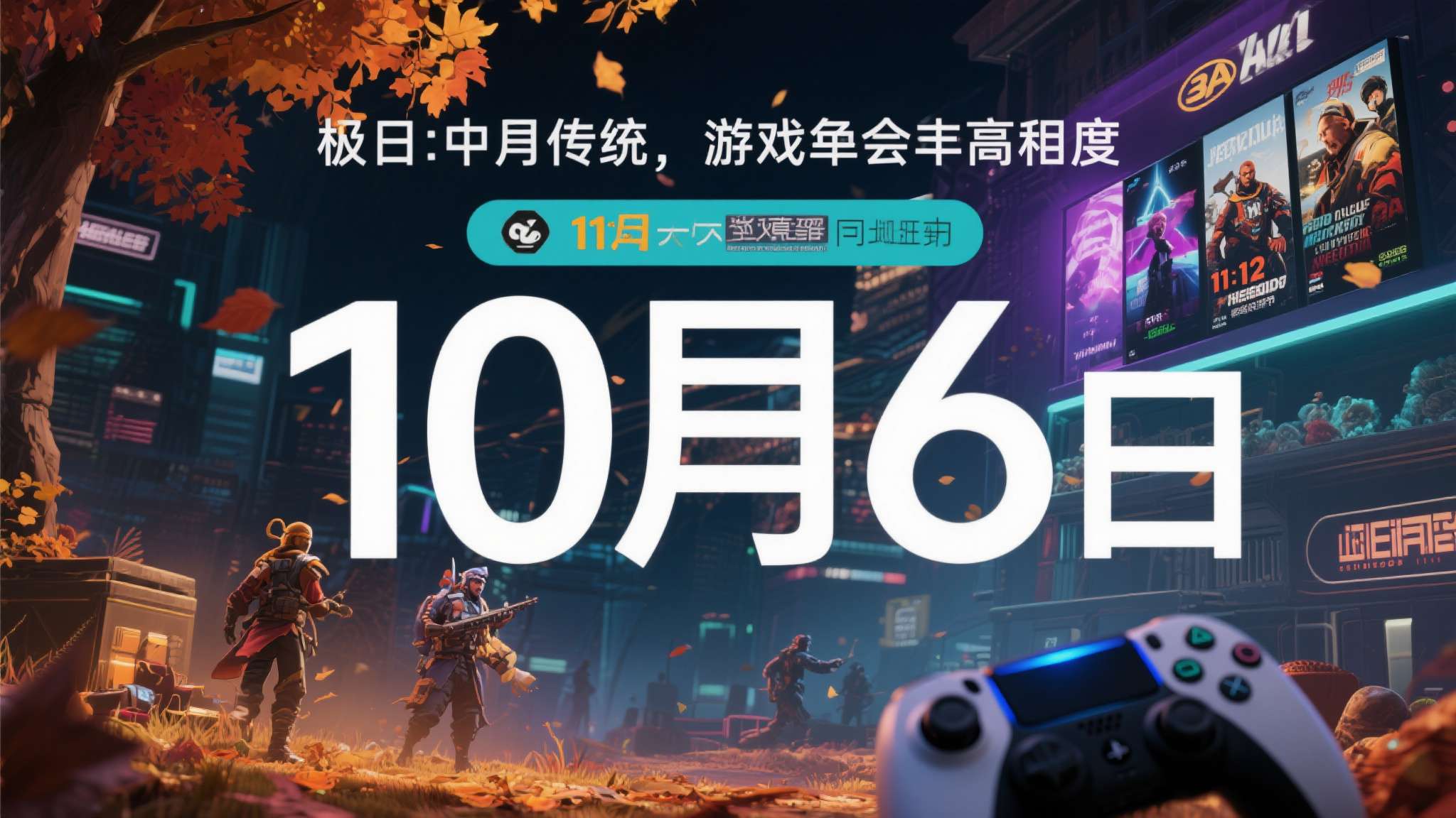 值得关注的是，10月6日&nbsp;恰好处于传统游戏发售旺季的开端，与历年来多款3A大作的